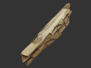 broken plank 3D Model