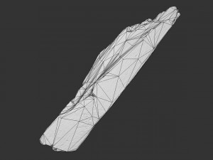 broken plank 3D Model