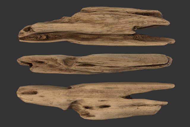 plank fragment 3D-Modell .c4d .max .obj .3ds .fbx .stl .blend 