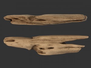 plank fragment 3D-Modell