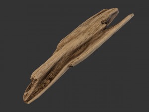 plank fragment 3D-Modell