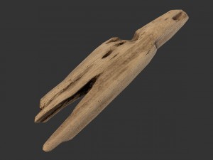plank fragment 3D-Modell