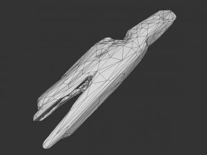 plank fragment 3D-Modell