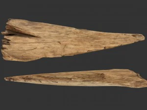 broken plank 3D Model
