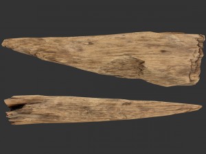 broken plank 3D Модель