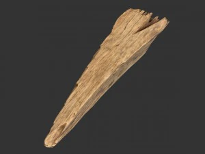 broken plank 3D Model