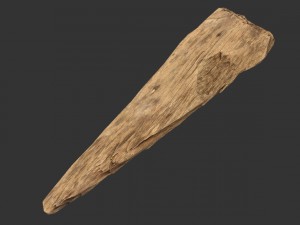 broken plank 3D Модель