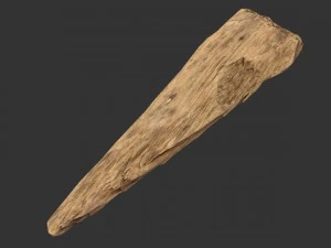 broken plank 3D Model