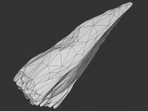 broken plank 3D Model