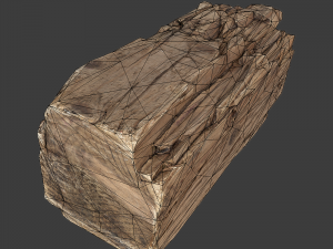 wood timber debris Modelo 3D