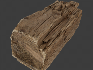 wood timber debris Modelo 3D