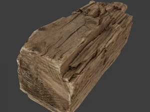 wood timber debris 3D Model