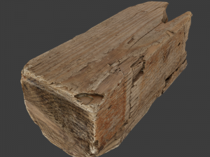 wood timber debris Modelo 3D