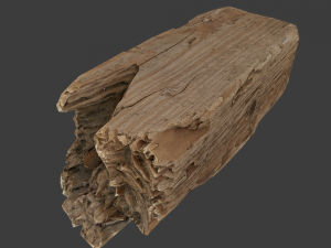 wood timber debris Modelo 3D