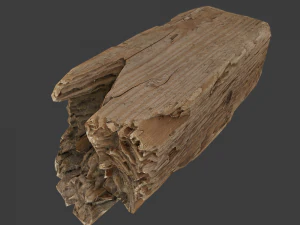 wood timber debris 3D Model