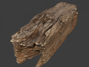 wood timber debris Modelo 3D