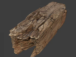 wood timber debris 3D Model