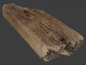 wood plank debris 3D Model