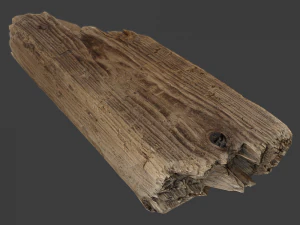 wood plank debris 3D Model