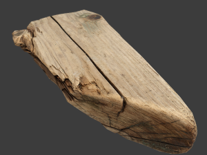 wood timber rotten debris Model 3D