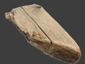 wood timber rotten debris 3D Model