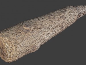 wood log 3D Model