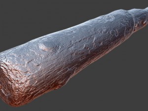 wood log 3D Model