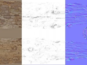 wood log 3D Model