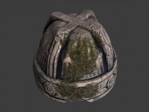 old garden pot 3D Model