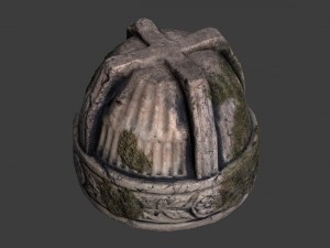 old garden pot 3D Model