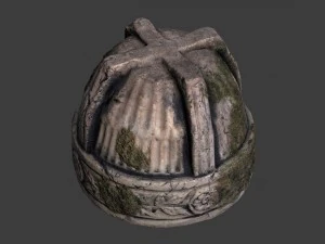 eski bah&ccedil;e saksısı 3D Model