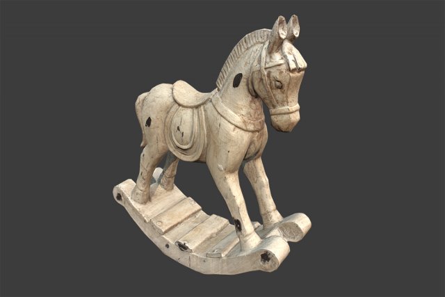 decorative horse 3D Модель .c4d .max .obj .3ds .fbx .stl .blend 