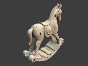 cheval d&eacute;coratif Modèle 3D