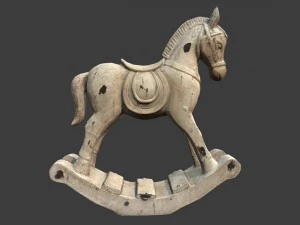 cheval d&eacute;coratif Modèle 3D