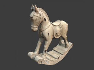 decorative horse 3D Модель