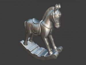 decorative horse 3D Модель