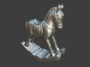 cheval d&eacute;coratif Modèle 3D
