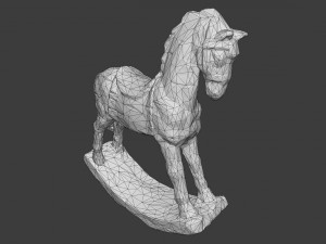 decorative horse 3D Model