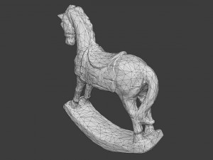 decorative horse 3D Model