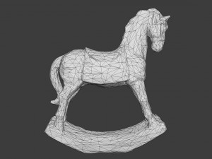 decorative horse 3D Model