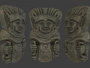 shaman tribal mask 3D Model