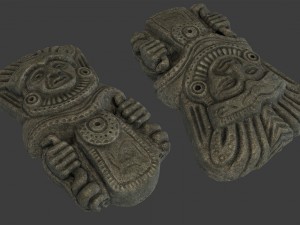 shaman tribal mask Modelo 3D