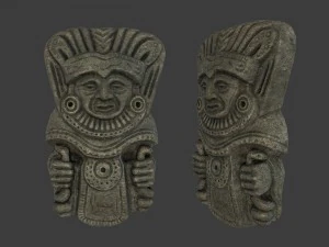 shaman tribal mask 3D Model
