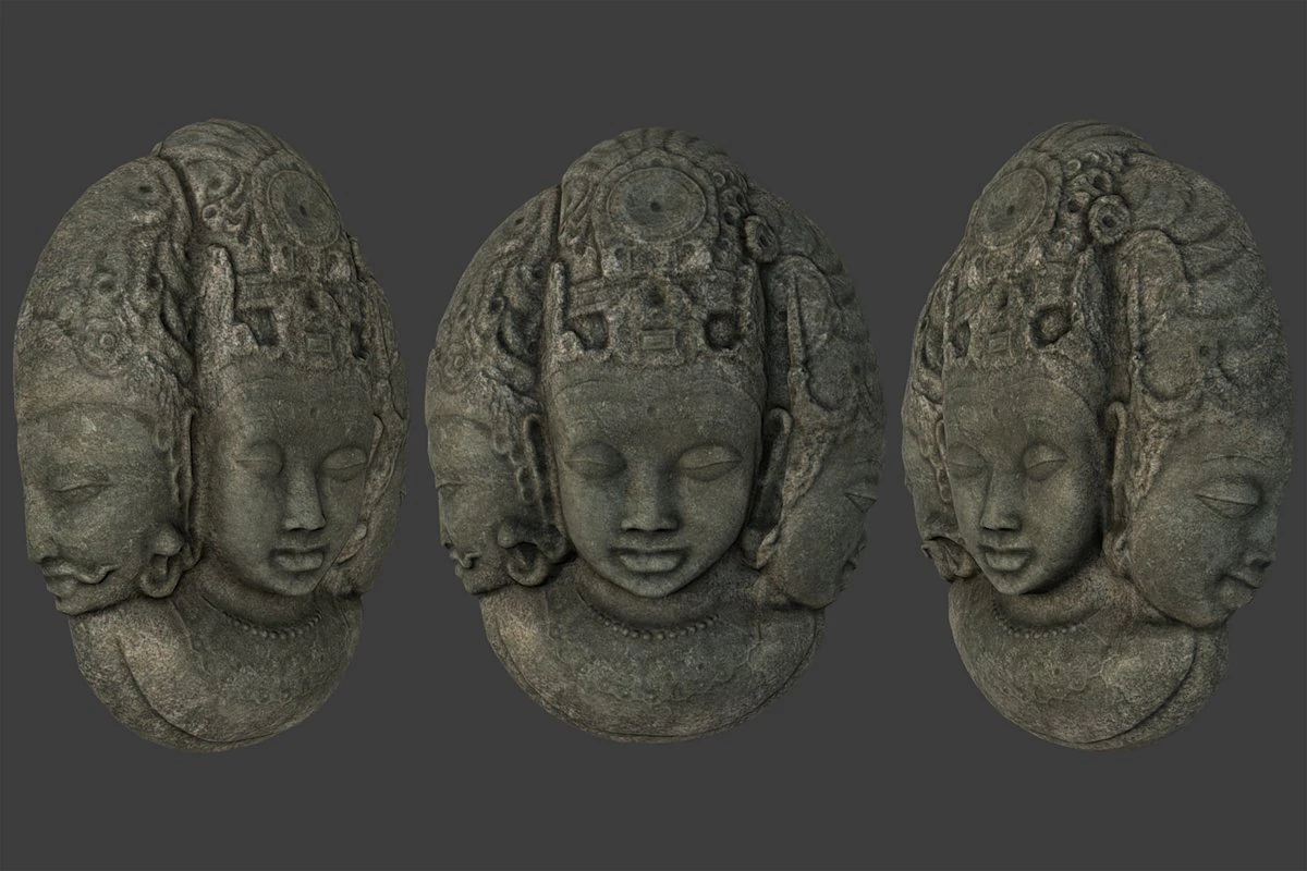tribal mask 3D Model .c4d .max .obj .3ds .fbx .stl .blend 