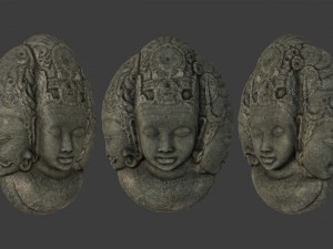 tribal mask 3Dモデル