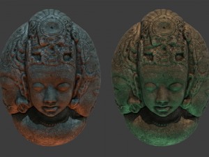 tribal mask 3D मॉडल