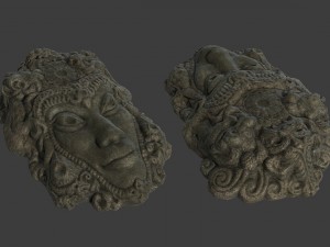 mayan tribal mask 3D Model