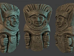 tribal masks pack 3D Model