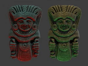tribal masks pack 3D Model