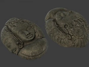 tribal masks pack 3D Model